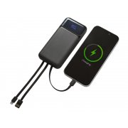 Подарочный набор «Tesla» с блокнотом А5, ручкой и пауэрбенком на 10 000 mAh