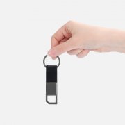 Брелок с карабином Rengas, черный арт. 18622.30