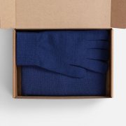 Набор Knit Warm, синий