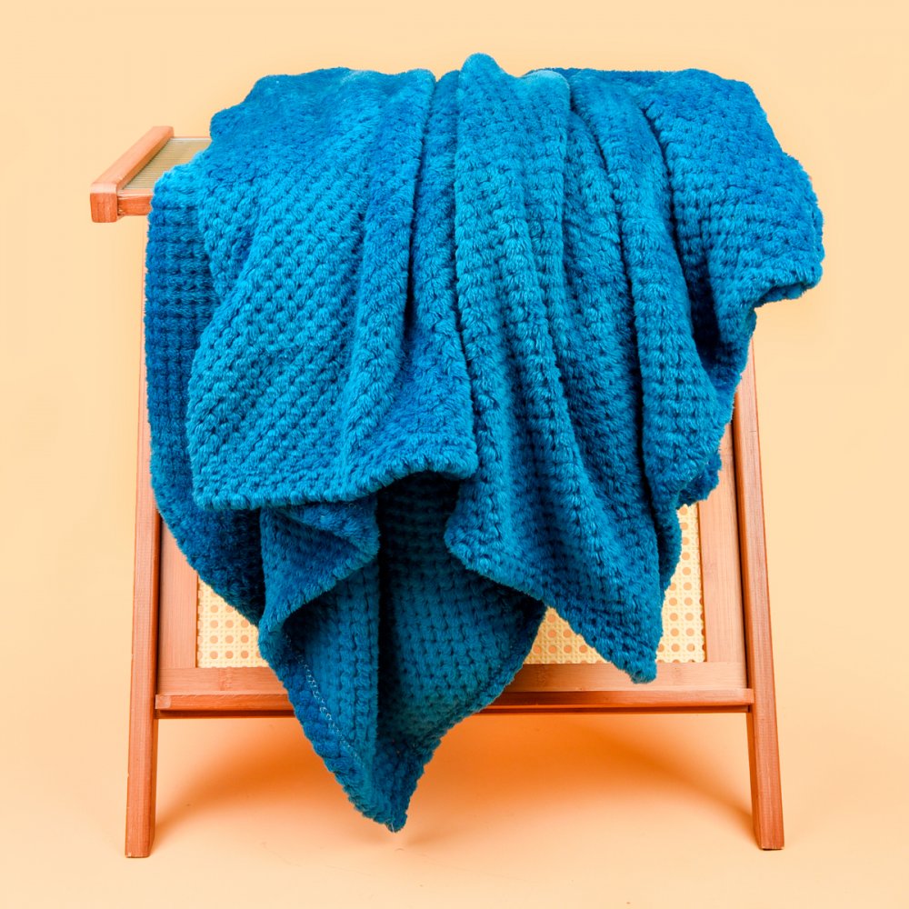 Плед WAFFLE, светло-синий арт. 16014.26 Плед WAFFLE, светло-синий арт. 16014.26