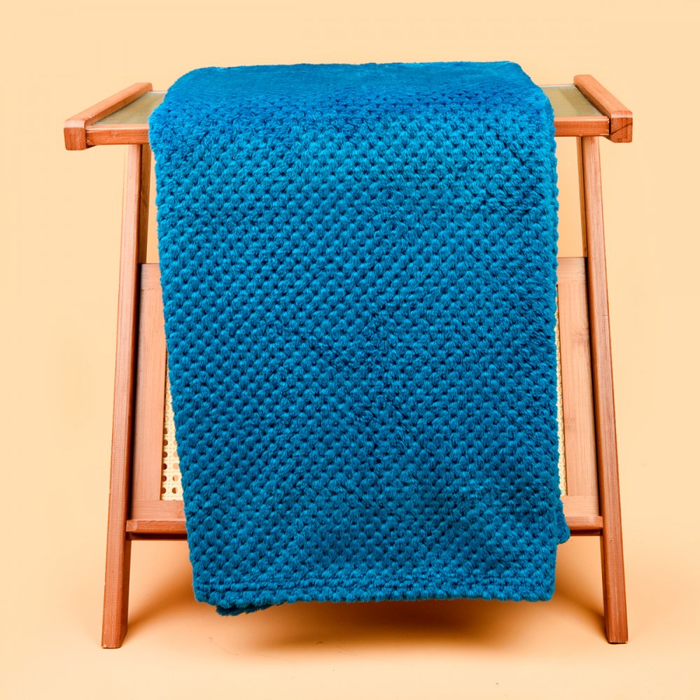 Плед WAFFLE, светло-синий арт. 16014.26 Плед WAFFLE, светло-синий арт. 16014.26