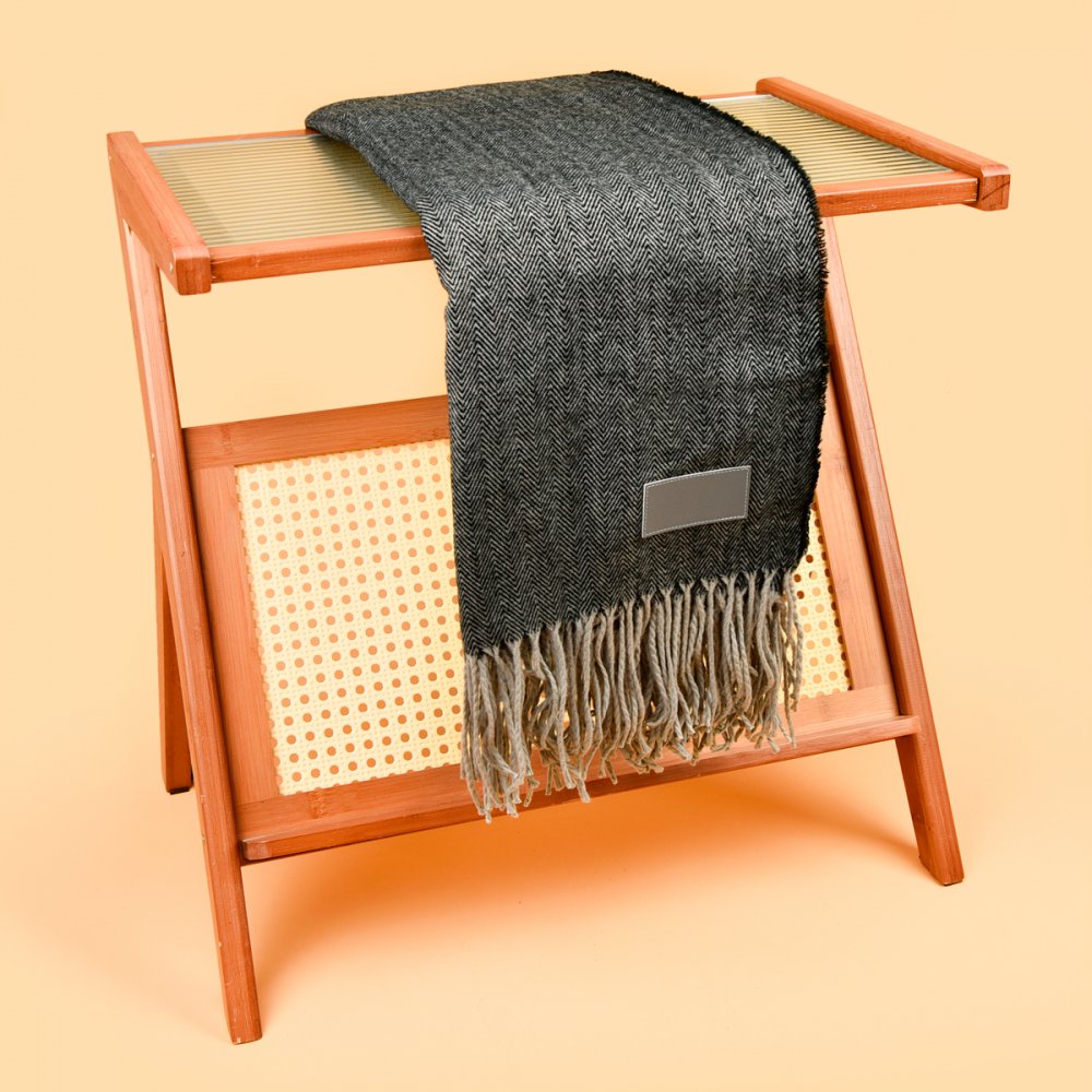 Плед BLANEX, темно-серый арт. 16017.20 Плед BLANEX, темно-серый арт. 16017.20