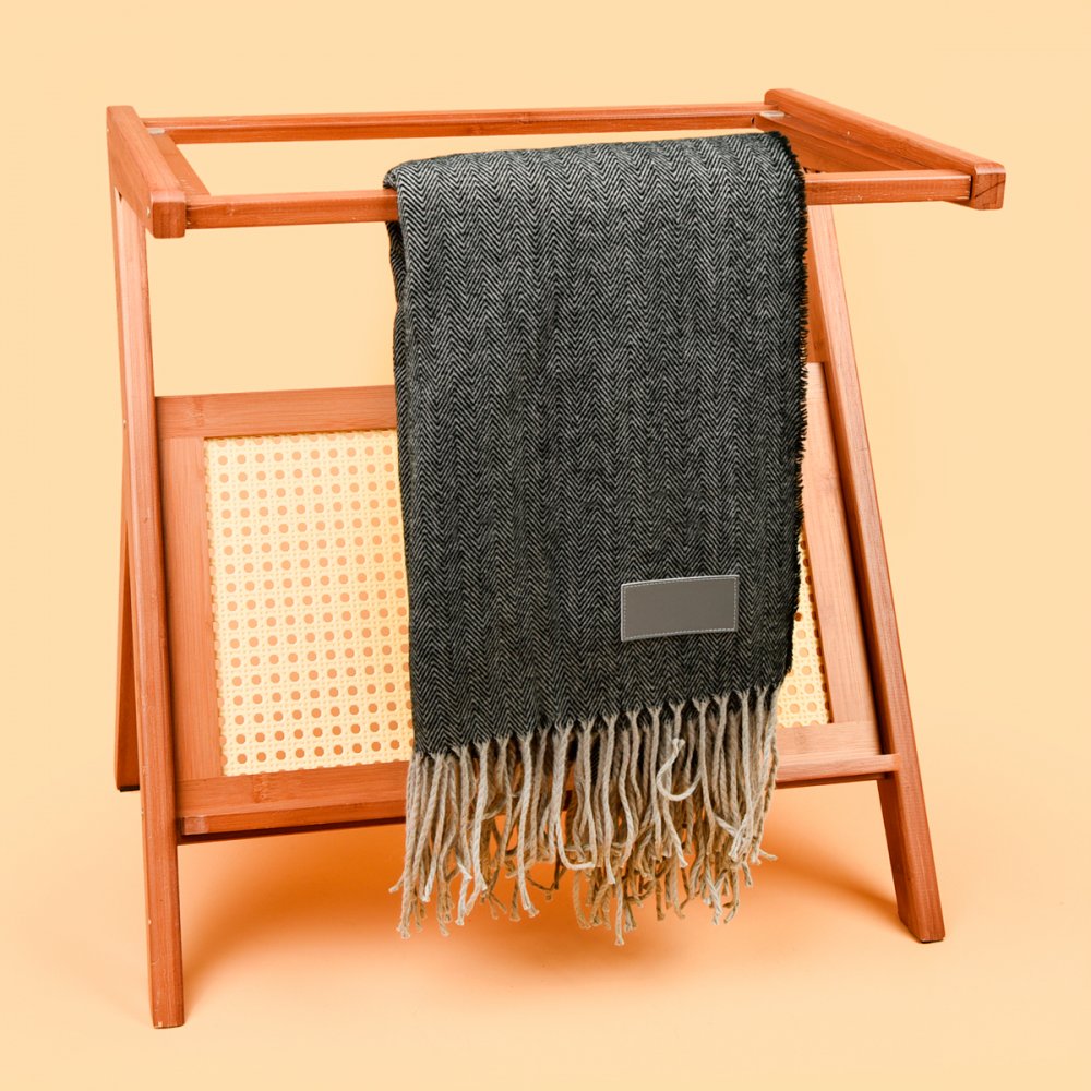 Плед BLANEX, темно-серый арт. 16017.20 Плед BLANEX, темно-серый арт. 16017.20