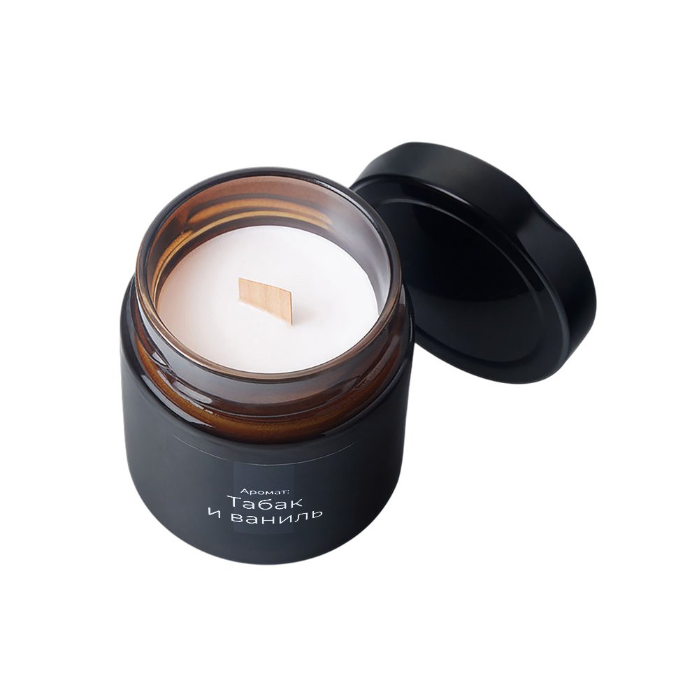 Свеча ароматическая «Noella», табак и ваниль арт. 21064 Свеча ароматическая «Noella», табак и ваниль арт. 21064