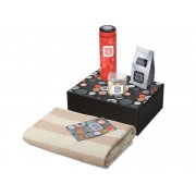 Подарочный набор «Re:y. Warm» с пледом, термосом и чаем