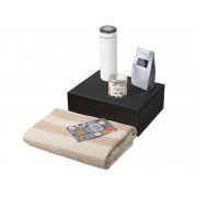 Подарочный набор «Re:y. Warm» с пледом, термосом и чаем