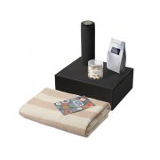 Подарочный набор «Re:y. Warm» с пледом, термосом и чаем