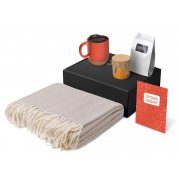 Подарочный набор «Re:y. Nest» с пледом, кружкой и вареньем арт. 210131.01