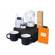 Подарочный набор «Re:y. Together» с френчпрессом, кружками и дженгой