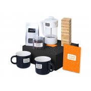 Подарочный набор «Re:y. Together» с френчпрессом, кружками и дженгой