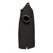 Рубашка поло мужская с контрастной отделкой PRACTICE 270 черная арт. 2502.30