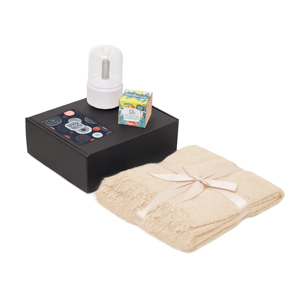 Подарочный набор «Re:y. Grow» с пледом, увлажнителем и набором для выращивания арт. 210127.16 Подарочный набор «Re:y. Grow» с пледом, увлажнителем и набором для выращивания арт. 210127.16