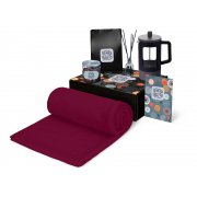 Подарочный набор «Re:y. Vive» с пледом, френч-прессом и кофе