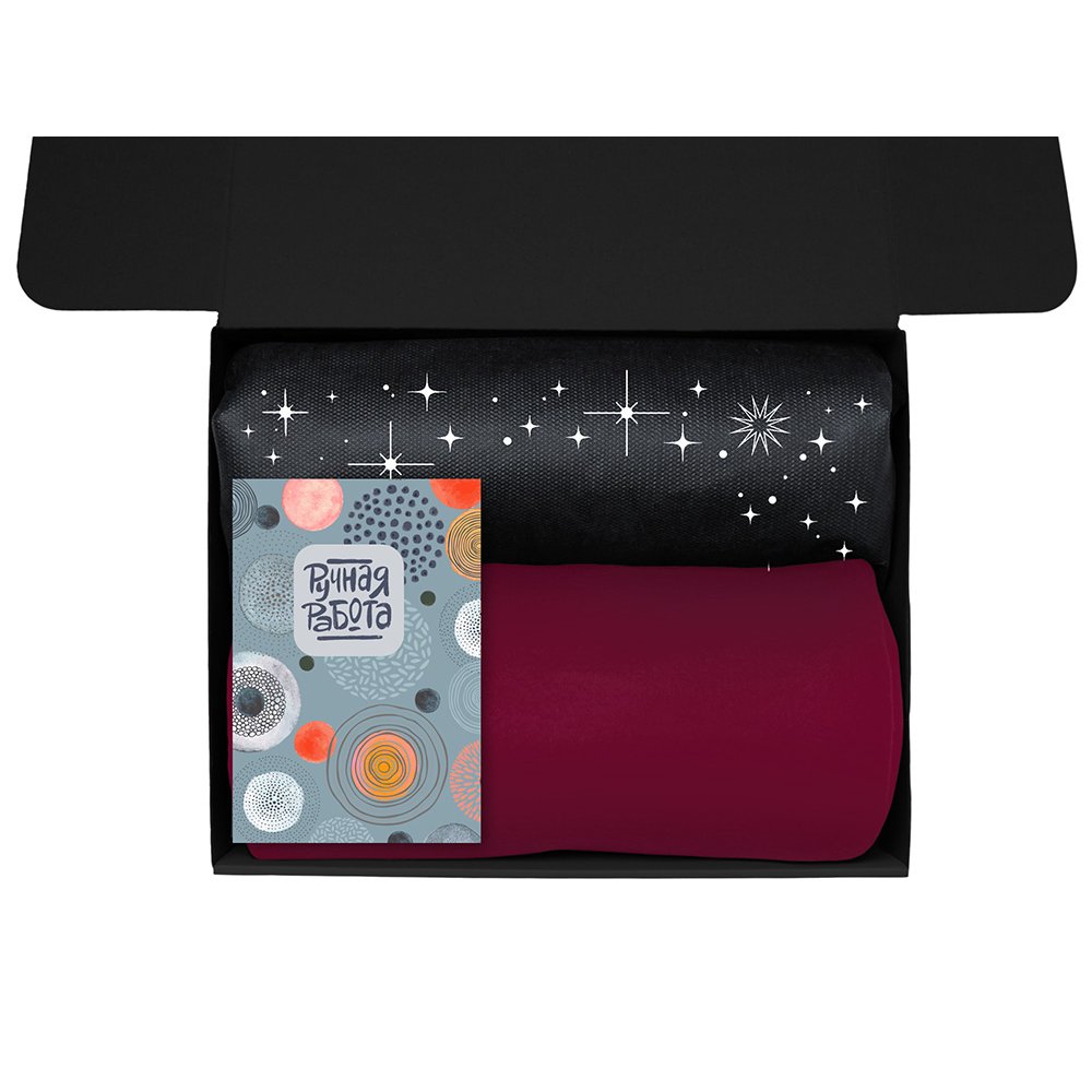 Подарочный набор «Re:y. Vive» с пледом, френч-прессом и кофе арт. 210125.09 Подарочный набор «Re:y. Vive» с пледом, френч-прессом и кофе арт. 210125.09