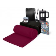 Подарочный набор «Re:y. Vive» с пледом, френч-прессом и кофе