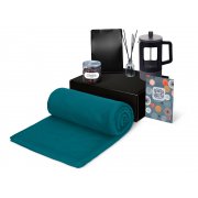 Подарочный набор «Re:y. Vive» с пледом, френч-прессом и кофе