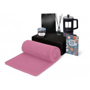 Подарочный набор «Re:y. Vive» с пледом, френч-прессом и кофе