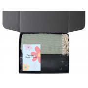 Подарочный набор «Re:f. Shelter» с пледом, зеркалом, свечой и диффузором