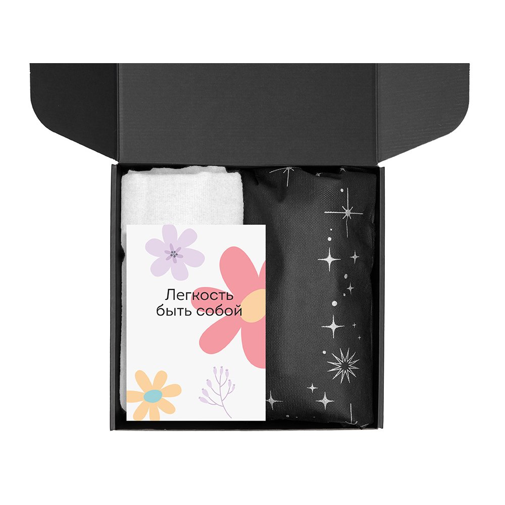 Подарочный набор «Re:f. Walk» с палантином, шопером и термосом арт. 210120.06 Подарочный набор «Re:f. Walk» с палантином, шопером и термосом арт. 210120.06