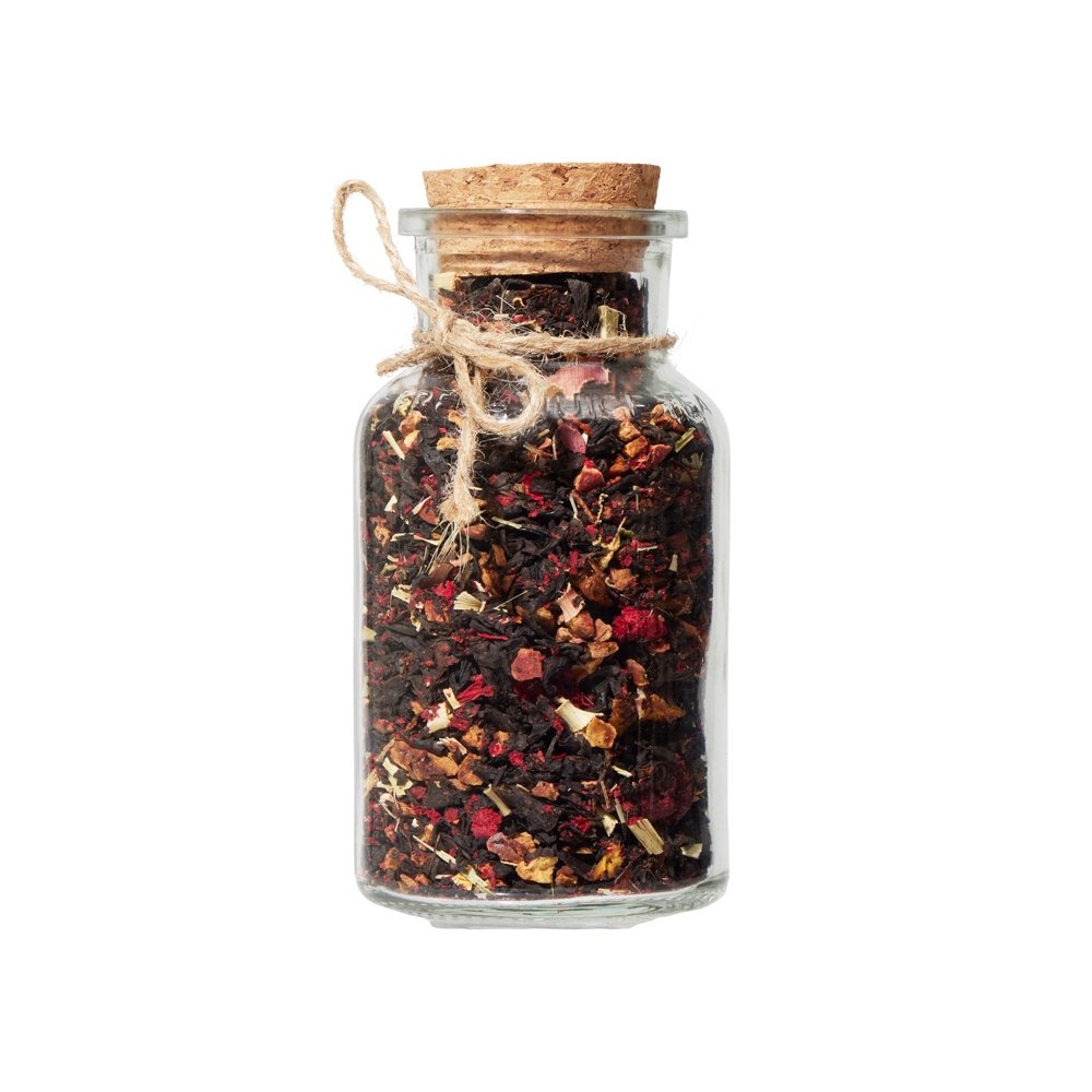 Чай черный с соком ананаса, вишней, гранатом и лемонграссом, мини арт. 14872 Чай черный с соком ананаса, вишней, гранатом и лемонграссом, мини арт. 14872