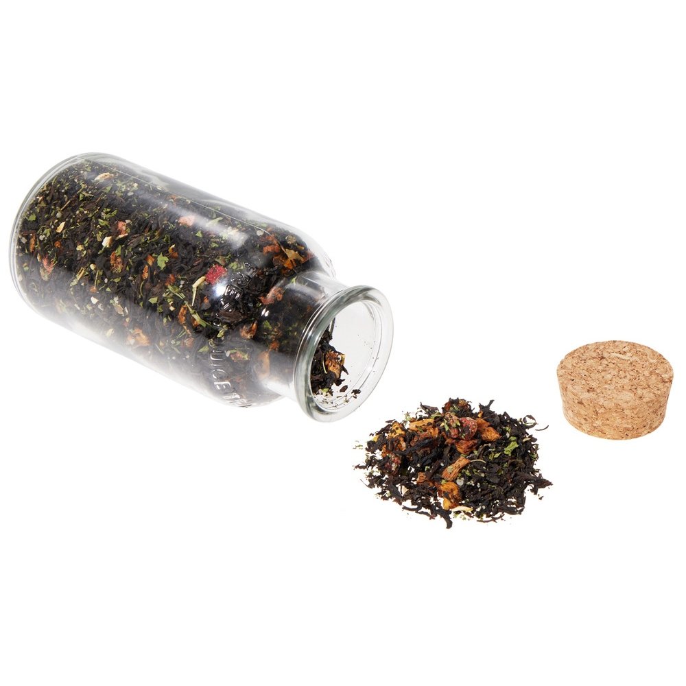 Чай черный с соком ананаса, клубникой, мятой, медом и лимоном арт. 14870 Чай черный с соком ананаса, клубникой, мятой, медом и лимоном арт. 14870