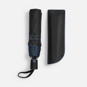 Зонт складной Edgeline, темно-синий