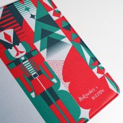 Коврик для мыши GLIDE M, 35*25*0,3см, прошитый край, белый Белый