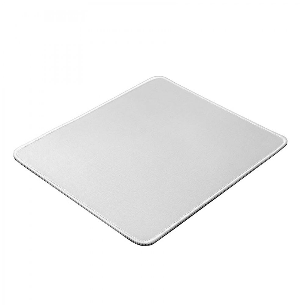 Коврик для мыши GLIDE S, 26*21*0,3см, прошитый край, белый Белый арт. 38116/01 Коврик для мыши GLIDE S, 26*21*0,3см, прошитый край, белый Белый арт. 38116/01