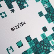 Коврик для мыши GLIDE S, 26*21*0,3см, прошитый край, белый Белый