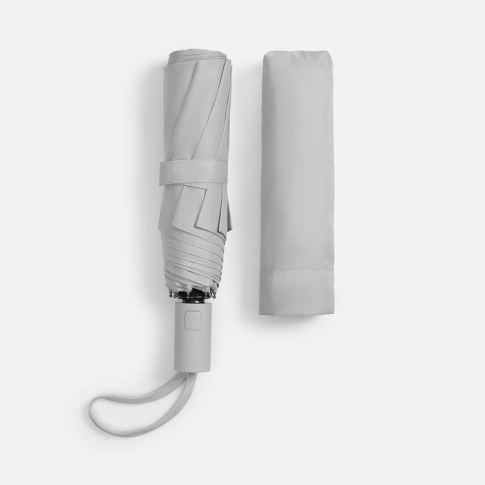 Зонт складной Cloudex, светло-серый арт. 22332.10 Зонт складной Cloudex, светло-серый арт. 22332.10