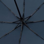 Зонт складной Smooth Move с плавным закрытием, темно-синий
