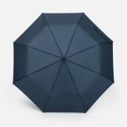 Зонт складной Smooth Move с плавным закрытием, темно-синий