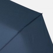 Зонт складной Smooth Move с плавным закрытием, темно-синий