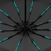 Зонт складной с УФ-защитой Ribstar, темно-синий