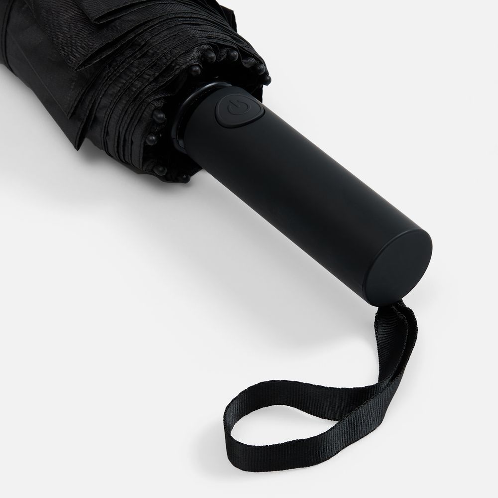 Зонт складной с УФ-защитой Ribstar, черный арт. 22327.30 Зонт складной с УФ-защитой Ribstar, черный арт. 22327.30