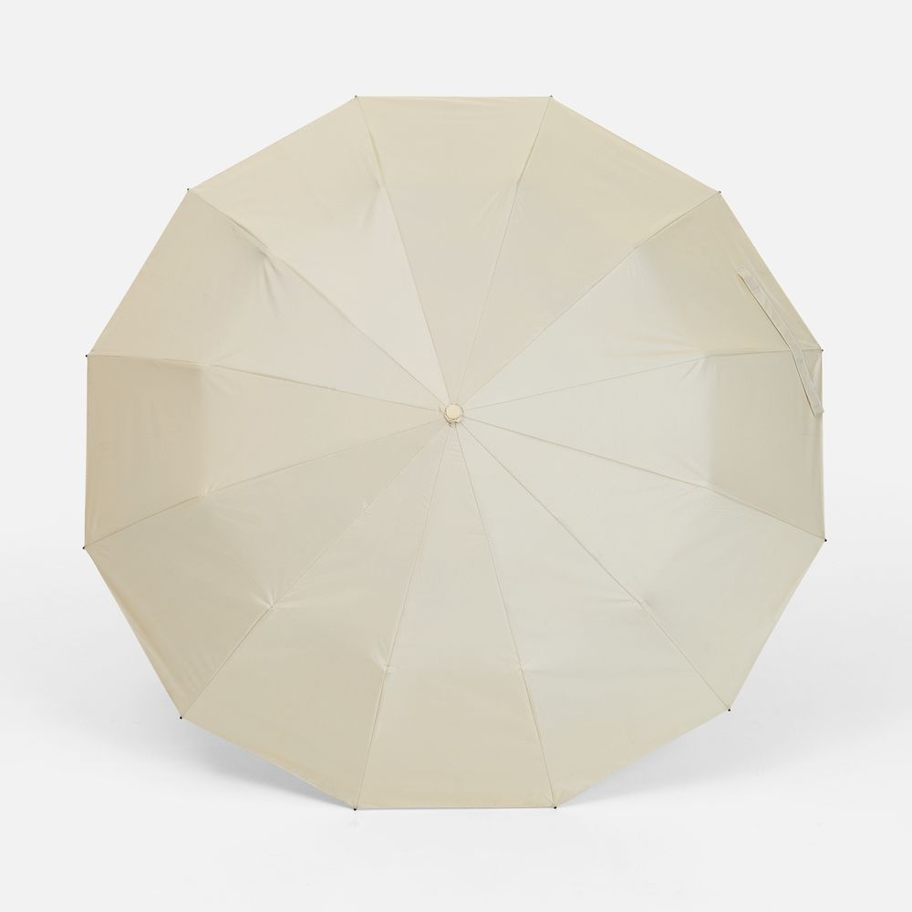 Зонт складной с УФ-защитой Ribstar, бежевый арт. 22327.00 Зонт складной с УФ-защитой Ribstar, бежевый арт. 22327.00
