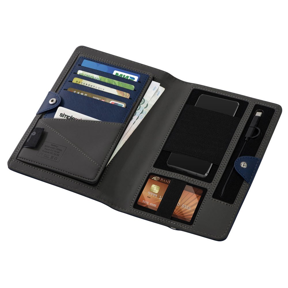 Органайзер с функцией беспроводной зарядки «Manner», 5000 mAh арт. 591212p Органайзер с функцией беспроводной зарядки «Manner», 5000 mAh арт. 591212p