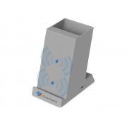 Настольное беспроводное зарядное устройство «Glow Box» арт. 595727p