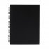 Блокнот на пружине VALLE, чёрный