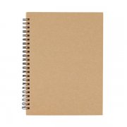 Блокнот на пружине VALLE, бежевый