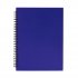 Блокнот на пружине VALLE, королевский синий