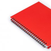 Блокнот на пружине VALLE, красный арт. NB8052S160