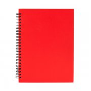 Блокнот на пружине VALLE, красный арт. NB8052S160