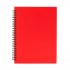 Блокнот на пружине VALLE, красный