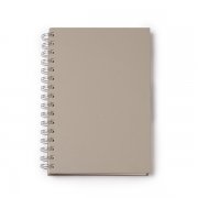 Блокнот на пружине RANIC, серый