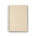 Блокнот на пружине RANIC, бежевый