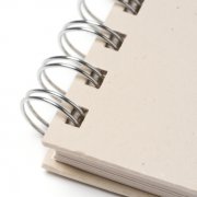 Блокнот на пружине RANIC, бежевый арт. NB1625S129