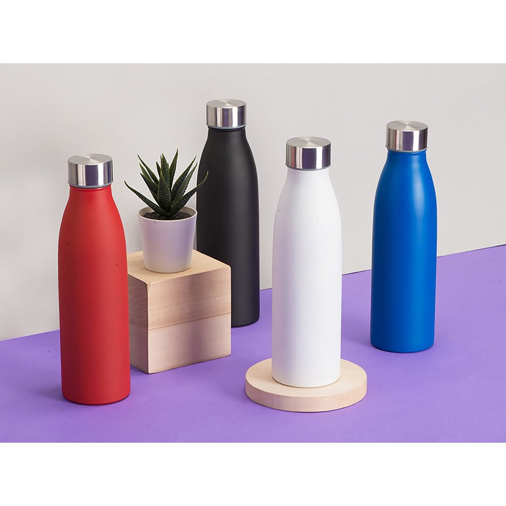 Бутылка для воды из нержавеющей стали «Rely», 650 мл арт. 813303 Бутылка для воды из нержавеющей стали «Rely», 650 мл арт. 813303