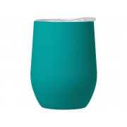 Вакуумная термокружка «Sense Gum», непротекаемая крышка, soft-touch арт. 827423W