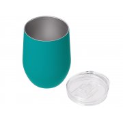 Вакуумная термокружка «Sense Gum», непротекаемая крышка, soft-touch арт. 827423W